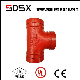  FM UL Grooved Fitting Tee Sdsx