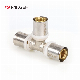  Press Fitting - Brass Fitting - Plumbing Fitting Equal Tee