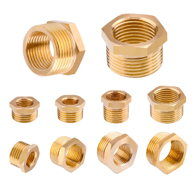 Brass Hose Fitting Hex Reducer M/F 1/8" 1/4" 3/8" 1/2" 3/4" Bsp Male Female Change Coupler Connector Adapter Bushing