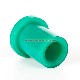 Low Cost Injection Molding Rubber Plastic Flange Bushing / Nylon Shoulder Bushes