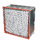  SUS304 Frame High Temperature F8 Aluminum Foil Separator Box Filter 305X610X292