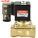  AC220V Electromagnetic Valve PU220-04 Brass Direct Action Electromagnetic Water Solenoid Valves