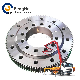 Light Type External Gear Single Row Ball Slewing Ring Bearing