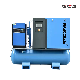  7.5kw 11kw 15kw 22kw All in One Screw Air Compressor with Dryer and Tank 4 in 1 Low Noise Portable Rotary Air Tank Compressor