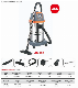 80L Factory Outlet Wholesale New Design Portable Vacuum Cleaner with High Quality
