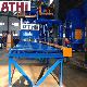 Q69 Roller Conveyor Type Steel Shot Blasting Machine for H Angle Channel Profile Steel