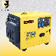  5kw 5kVA 5000W Single Cylinder 10HP Domestic Silent Diesel Generator (TP6500DGS)