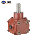  Cone Base Aequilate Spline Shaft Agricultural Gearbox for 90 Degree Farm Pto Tractor Slasher Rotary Tiller