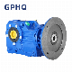 Gphq Ka87 Foot Mounted Helical Bevel Gearboxes with AC Induction Motor