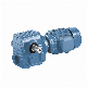  E Series Foot Mounted Solid Shaft Helical-Worm Geared Reducer with Inline Motor