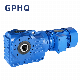 Gphq 90 Degree Bevel Helical Transmission Gearbox with 7.5kw Motor for Cranes