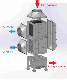  Stainless Steel All Welded Plate Type Air Preheater to Improve Combustion Efficiency and Recover Exhaust Heat