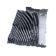 Heat Sink Tube Aluminium Extrusion Heatsink Power Amplifier Aluminium CPU Heat Sink manufacturer