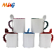 11oz Internal Color Sublimation Ceramic Mug with Spoon Coffee Ceramic Cup Zibo Heat Transfer Ceramic Cup