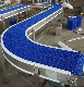  Food Standard Material Conveyor Belt Handing Turning Modular Belt Conveyor