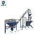 Industrial Inclined Powder Screw Auger Conveyor Machine with Hopper