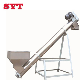  Salt Screw Auger Conveyor with Hopper Stainless Steel Corrosion Resistant