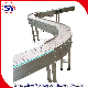 Turing Plastic Slat Chain Plate Conveyor with Varible Speed for Bottles and Cans