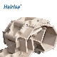 Hairise 828 Straight Run Double Hinge Plastic Flat Top Chain Used for Package & Logistic Industry