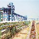 Industrial Pipe Conveyor System Belt Conveyor for Coal Mine Mining Port Quarry Cement Grain Concrete Power Plant manufacturer