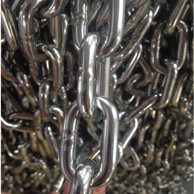 China Manufacturer of 10mm or " 3/8" Stainless Steel 304 316 Link Chain