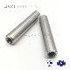  Stainless Steel Precision Shaft with Deep Inner Thread M8 Ra 0.8 Roughness