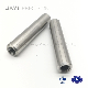 Stainless Steel Precision Shaft with Deep Inner Thread M8 Ra 0.8 Roughness