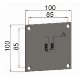 Shaft Square10mm Mounting Bracket Window Motor Support