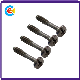 DIN/ANSI/BS/JIS Carbon-Steel/Stainless-Steel Phillips/Slot Shaft of The British Flat Tail Screws