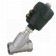 1/2" --3" Ordinary Temperature Stainless Steel Thread Angle Seat Pneumatic Piston Valve