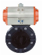 Pneumatic Plastic Butterfly Valve for Water Treatment System