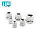  Ral7001 Pg Mg M Nylon Waterproof PA 66 Cable Glands with Rubber Seal and Nut
