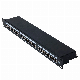  Ca. T6 Patch Panel 24 Ports 90 Degree FTP Cat5e CAT6A