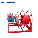 Diesel Gasoline Engine Big Drum Mobile Traction Cable Pulling Winch