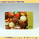 Gold Glitter Printied PVC Magnetic Stripe Card for Gift Card