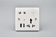 1 Gang 2 3 Pin Multi Switched Socket Outlet with Neon and USB manufacturer