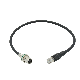  M12 4 Pin X-Code to RJ45 Cat5e Industrial Ethernet Networks Cable