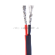 Fkexible Electric PVC Insulated PVC Sheath CCA Connductor Twin Flat Wire