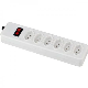 Manufacturer Base Brazil Power Strip Board 6-Outlet with Switch, Custom Long Power Cords