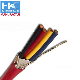 4 Core 2 Core 2.5 mm 1.5mm 2.5mm Security Rated Cable Fire Alarm Cable 2 Cord 16AWG CCA 305m/Roll Wooden Reel