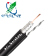 Outdoor Underground CCTV CATV Rg11 Trunk Cable Coaxial Cable 305m Reel with Messenger