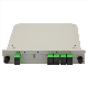 Card Type Fiber Optic PLC Splitter 1X4 From Optical Connector Manufacturer