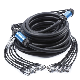 4/6/8/10 Channels Digital Audio Twisted Pair CAT6 Snake Cable with Cable Drum