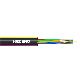 Outdoor Ripcord Optic Fiber Cable Multimode 50/125 Om3 GYFTY Optical Fiber