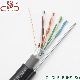 24AWG Conductor LAN Cable 8 Core Outdoor Drop Wire Cable
