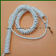  Factory Customized 0.25mm 0.75mm PVC Insulated Flexible Telephone Cables Coiled Spiral Cable