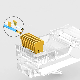 CAT6 RJ45 Standard Modular Plugs Unshielded (UTP) Network Connectors for 23~24AWG Twisted Pair Solid or Stranded Cable manufacturer