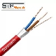 Fire Alarm Cable Copper System Alarm Cable 16AWG 18AWG 20AWG CCA Alarm Wire LSZH PVC Fire Cable Ls0h PVC Jacket Tc System Fire Alarm Cable