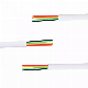  Indoor 4 Cores White Unshielded Flat Tinned Telephone Wire