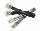  6p4c 2FT 6p6c 26AWG 1 Foot 2 Foot 3 Foot Rj11 Silver Satin Flat Telephone Cord Cable Wire